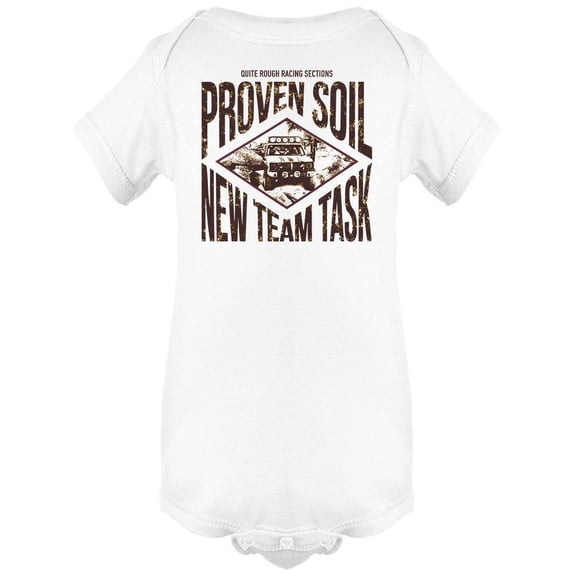 Proven Soil Racing Staff Bodysuit Infant -Image by Shutterstock, 6 Months
