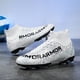 thumbnail image 3 of Botas de fútbol de tobillo alto para hombre y adulto, zapatos de entrenamiento, tacos de fútbol, deportes de fútbol de césped Unisex, alta calidad, 3 of 5