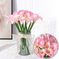 thumbnail image 5 of Mini-pu Calla Lily Simulation Flower, 20 Pieces of Artificial Kalasha Flower, Used for Wedding, Family, Party, Tent, Baby Party Decoration, 13.4 Inches, 5 of 10