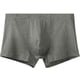 thumbnail image 2 of Men's Cotton Underwear, Boxer Shorts, Basic, Sexy Trunks, Light, Stretch, L Grey, 2 of 3