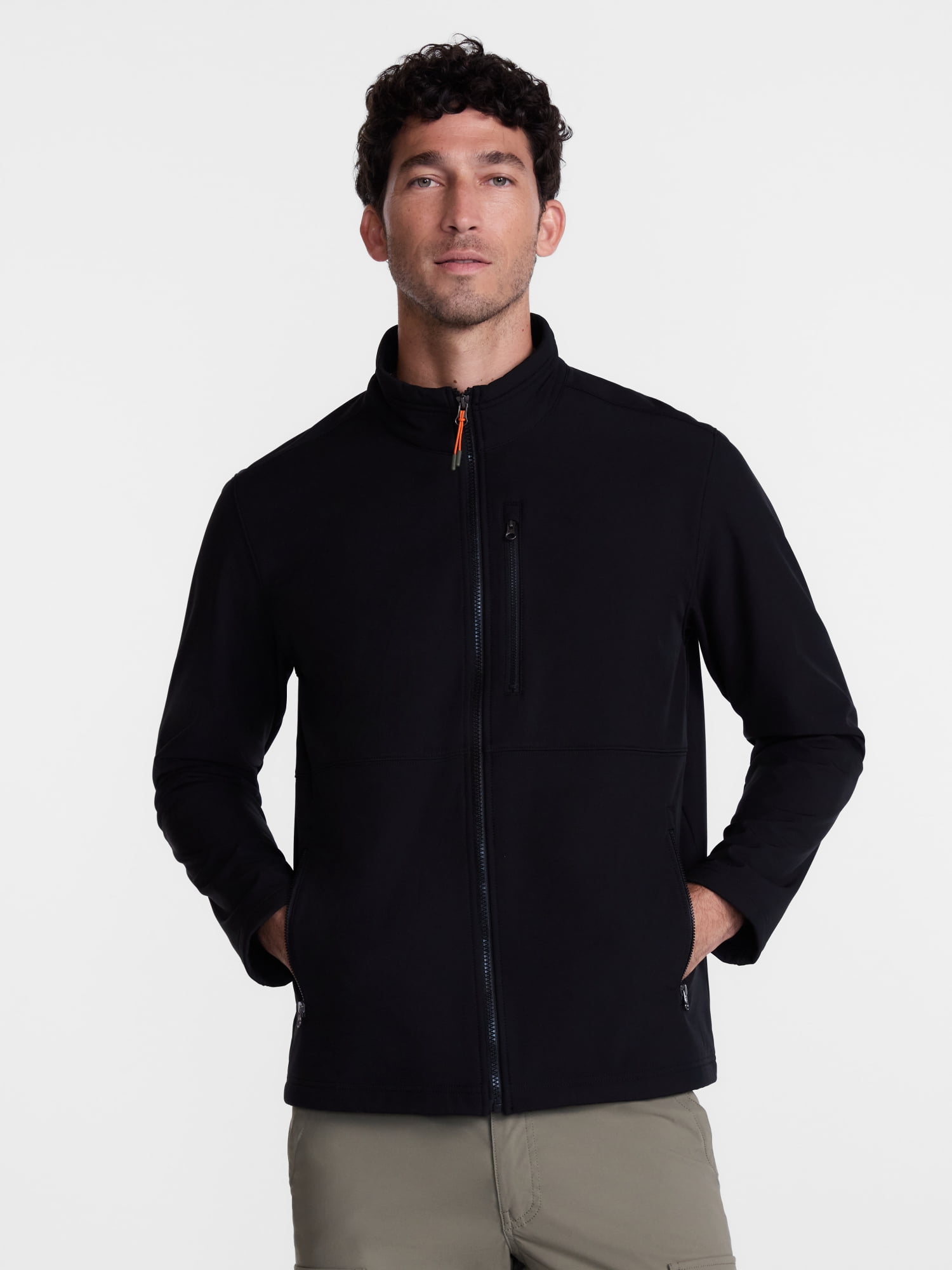 Ozark Trail Men's and Big Men's Softshell Jacket, Sizes S-3XL