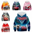 thumbnail image 2 of Sudadera con capucha, camiseta de moda para niñas, camiseta de manga larga para bebés, ropa para niños, Tops, abrigos para niños, camisetas de coche Mcqueen de dibujos animados 12T (160) Gao Jinjia LED, 2 of 2