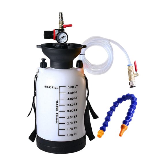 Dispensador de recarga Atf de bomba de fluido de transmisión neumática neumática con tanque de aceite de 5L Sin adaptador