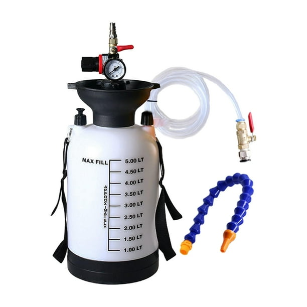 Dispensador de recarga Atf de bomba de fluido de transmisión neumática neumática con tanque de aceite de 5L Sin adaptador