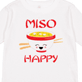 thumbnail image 4 of Inktastic Kawaii Miso Happy Boys or Girls Long Sleeve Toddler T-Shirt, 4 of 5