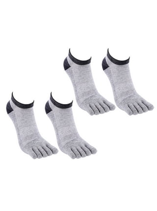 Men Five Toe Socks Cotton Blend Sports Trainer Finger Socks Breathable  Unisex N