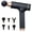 Black, variant on Kitta - Performance Percussive Sports Therapy Massager | 6 Interchangeable Massage Heads | 6 Strength Levels | Up to 10 Hours of Usage