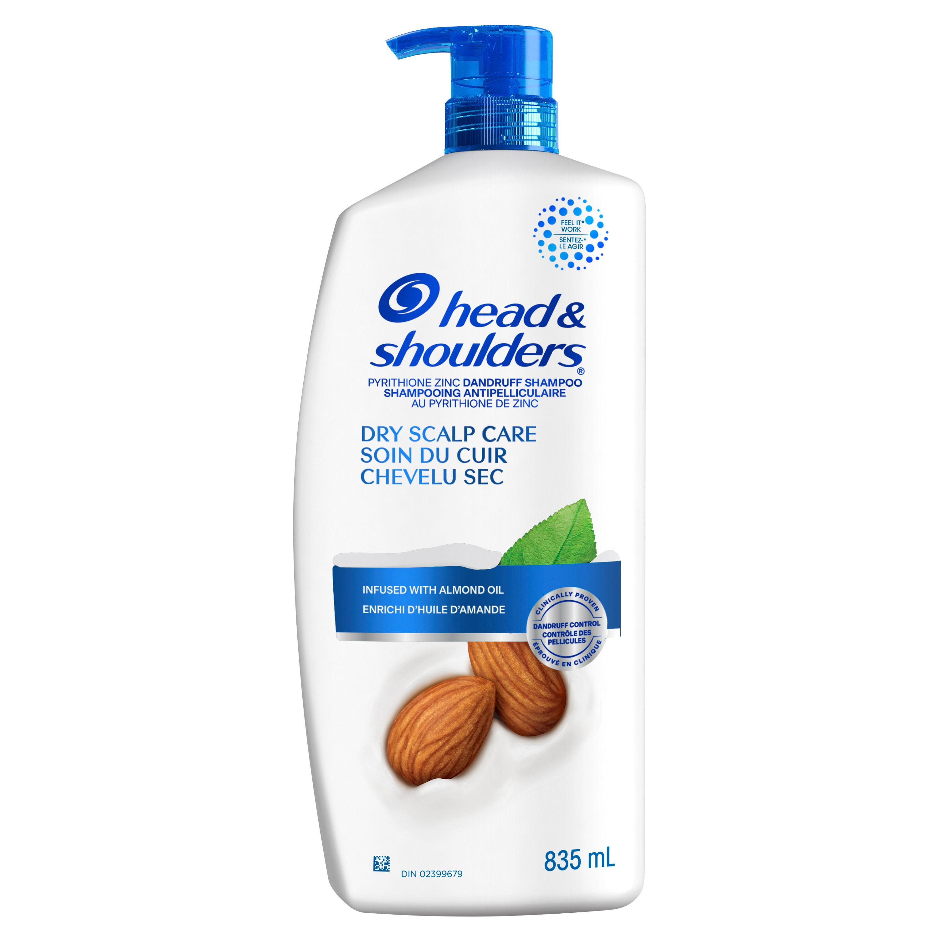 Head & Shoulders Dry Scalp Anti-Dandruff Shampoo, 835ML