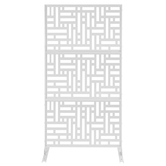 Outdoor Privacy Fence Screen and Panels,Decorative Fence Panels,Metal Fence Privacy Screens for Patio,Garden,Balcony