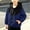 Blue, variant on Abtuhar Toddler Kids Boys Girls Fall Winter Hooded Casual Outerwear and Jackets Color‑block Zip‑up Casual Jacket Coat for 1‑9 Years