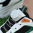 thumbnail image 4 of Quick Release Shoe Rings Rotating Metal Wire Shoelaces Automatic Buckle Rope Shoelaces No Tie Strong Locking Black Storm, 4 of 5