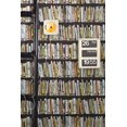 thumbnail image 2 of SHONER WOHNEN 5 - Floral Stripped Books Design Grey Wallpaper Roll, 2 of 3