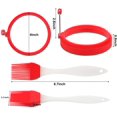 thumbnail image 2 of Juego de accesorios de baño Juego de accesorios de baño de acero inoxidable de 5 piezas Barra de toalla de mano alargada + Soporte de papel higiénico + 3 ganchos para toallas de bata Ormromra WMZL-383-2, 2 of 7