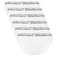 thumbnail image 1 of Bamboo basics Calzoncillos para mujeres YARA, 6-pack - Cintura con logo, transpirable, camiseta simple Blanco M (Medium), 1 of 3