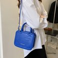 thumbnail image 3 of Mini bolsos cruzados de cuero PU para mujer bolsa cuadrada de Ehuebsd Color sólido con asa superior bolsos de hombro bolso de mano Cartera de viaje 2022, 3 of 8