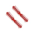 thumbnail image 2 of Woman Fun Decorative Belt Peach Heart Hole Lace Mesh Leg Belt, 2 of 6