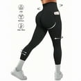 thumbnail image 5 of Top-kevin High-Waisted Seamless Sports Pants for Women Invisible Side Pockets High-Elasticity Shaping Yoga Fitness Running Cycling Multi-Functional Stretch Pants, 5 of 9