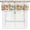 Autumn Pumpkin, variant on Sea Turtle Curtain Valance Coastal Coral Kitchen Short Curtains 54"x18" Window Treatment Rod Pocket Valance for Bedroom Living Room Decor