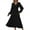 Army Green, variant on Uaswgudfs V-Neck Long Sleeve Textured Midi Dress for Women - Summer Casual Flowy Dress with Cinched Waist, Office & Evening Event Ready Army Green XL