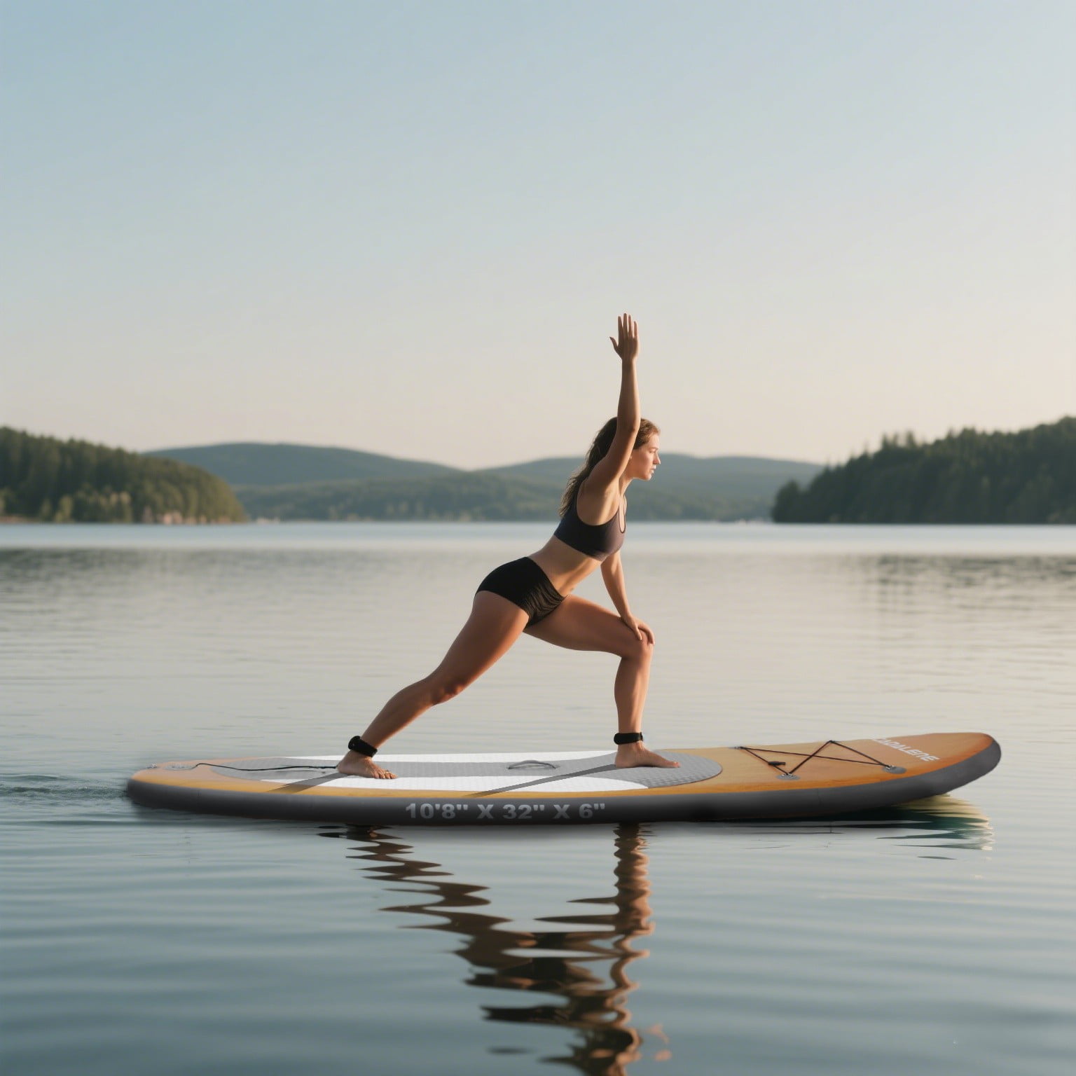 OZVMZQ  10'8'' Inflatable Stand up Paddle Board , Extra Wide SUP, with Premium Accessories Included Waterproof Dry Bag ,for Yoga Fishing