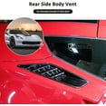 thumbnail image 4 of TINKI  Carbon Fiber Look Cover Trims Accessories Rear Side Body Vent for Chevrolet Corvette C7 2014-2019 Car Side Vent Intake Decor Accessories, 4 of 7