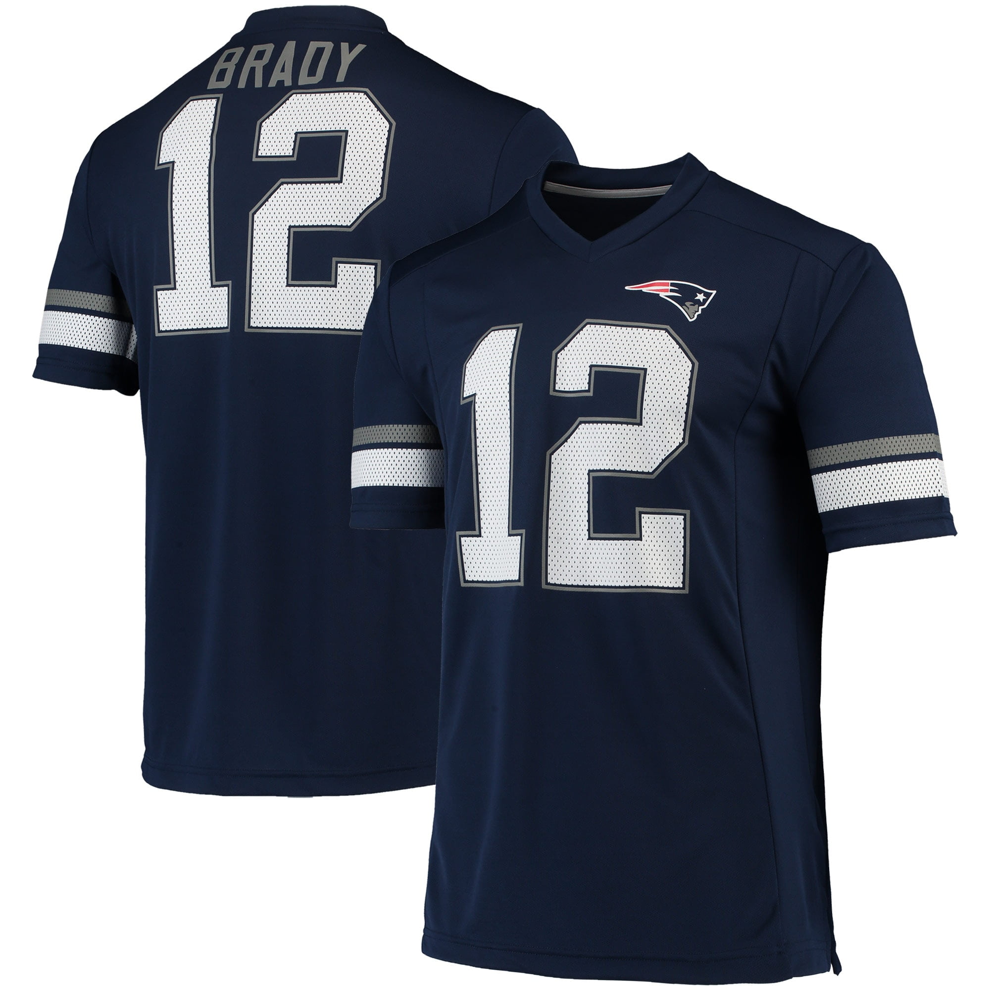Men\'s Fanatics Branded Tom Brady Navy/Silver î€€Newî€ î€€Englandî€ î€€Patriotsî€ Game ...