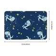 thumbnail image 3 of Disketp Space Dinosaur Mat For Front Door Outside - Doormat Outdoor Entrance - Welcome Mats Outdoor,Outside Entry And Outdoor Entrance 16''X24'', 3 of 9