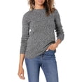 thumbnail image 1 of walmart Essentials Chandail à Col Rond à Manches Longues pour Femmes, Coupe Classique, Toucher Doux, 1 of 8