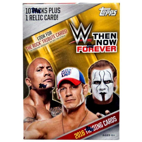 WWE Wrestling 2016 WWE Then Now Forever Trading Card Blaster Box