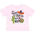 thumbnail image 3 of Inktastic Happy Cinco De Mayo- Sombrero, Cactus, Flowers Boys or Girls Baby T-Shirt, 3 of 5