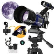 USCAMEL Telescope for Kids Adults, 70mm Aperture Telescope w/Tripod Carry Bag, Astronomy Telescope for Kids Viewing Planets Stargazing