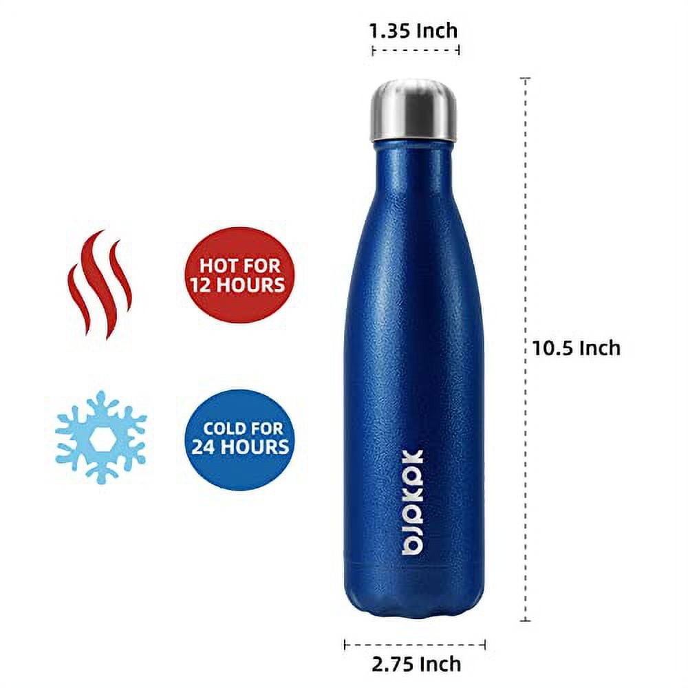  24Bottles Clima Bottles - Insulated Water Bottle  11oz/17oz/29oz, Water Bottles with 100% Leak Proof Lid (12 Hours Hot and 24  Hours Cold Beverages), Made of Stainless Steel, Italian Design 