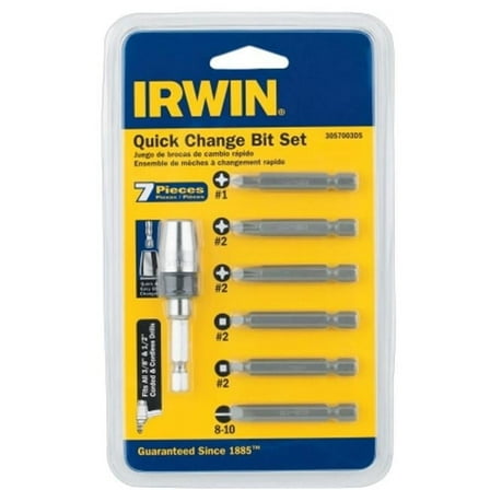 3057003DS 7 Piece Quick Change Bit Set