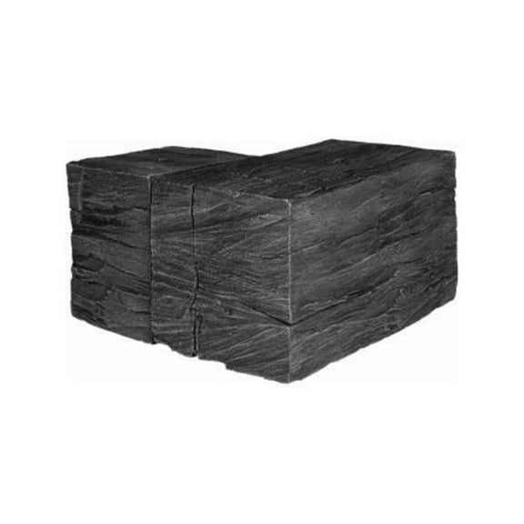 Lexington Hearth RH-CO-LH-EC Rickhouse Fireplace Corner Mantel, Eclipse