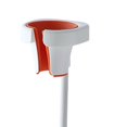 thumbnail image 4 of Billuyoard Cabezal de ducha Montaje en pared Universal ajustable con cuello de ganso flexible Ranuras de almacenamiento Gancho Soporte para boquilla de Accesorios de baño Naranja Billuyoard HA027295-01, 4 of 6