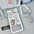 thumbnail image 1 of Anime Crayon Shin-chan Keychain & Sliding Card Holder For Student Meal, Bus, ID, Credit Cards, 1 of 7