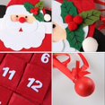 thumbnail image 2 of 3D Santa Felt Advent Calendar 2019 Countdown to Christmas Calendar Indoor Christmas Decorations;3D Santa Felt Advent Calendar 2019 Countdown to Christmas Calendar, 2 of 5