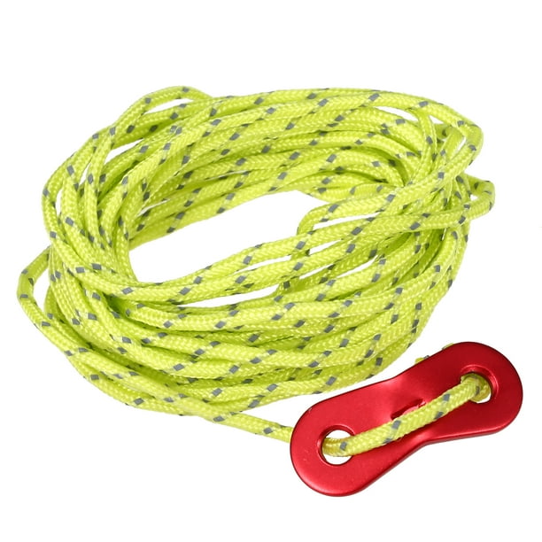 3mm 13ft Tent Cord Tensioner Set Reflective Rope with Adjuster