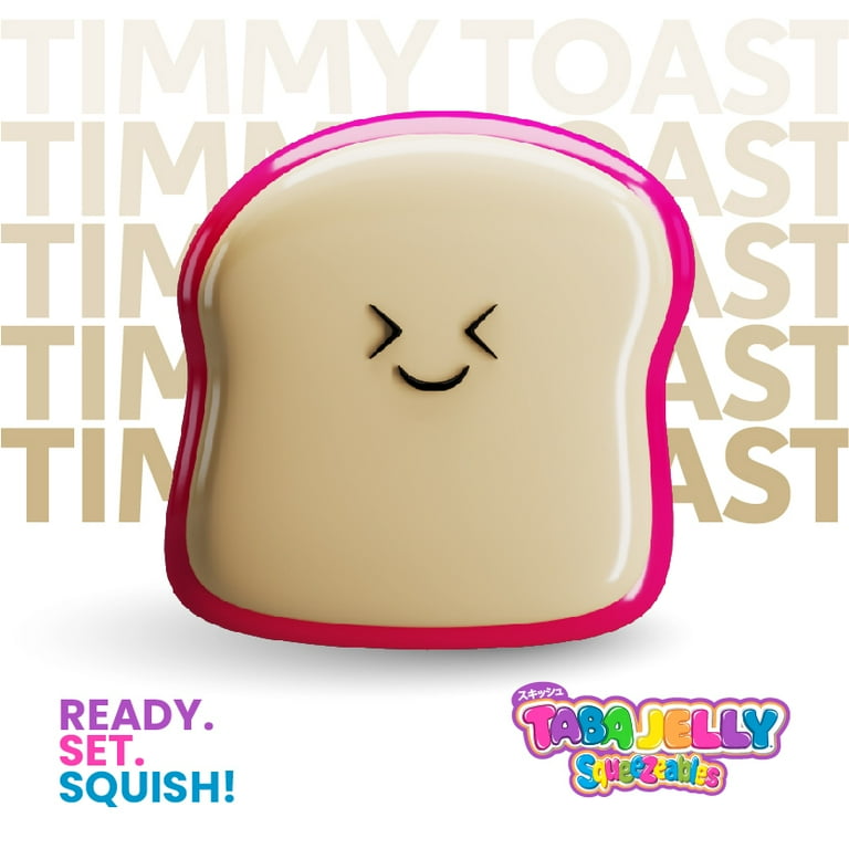 Taba Jelly Timmy Toast Squishy Toy with Decorations photo 3
