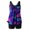 Floral and Tropical Print, variant on Xuniizn Tankini Swimsuits for Women Floral Print Loose Modest Two Piece Bathing Suits Soft Quick Dry Beach Swimwear with Boyshorts, S-2XL