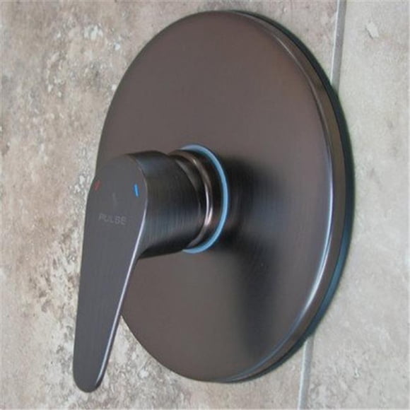 Pulse ShowerSpas 3001-RIV-PB-ORB 0.5 in. Tru-Temp Rough-In Valve - Pressure Balance Oil-Rubbed Bronze Trim Kit