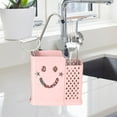 thumbnail image 4 of Pink Commercial-Grade 2-Compartment Utensil Organizer With Non-Slip Base Kitchen Tool Storage #7Su5w, 4 of 6