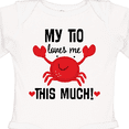 thumbnail image 4 of Inktastic My Tio Loves Me Nephew Gift Boys or Girls Long Sleeve Baby Bodysuit, 4 of 5