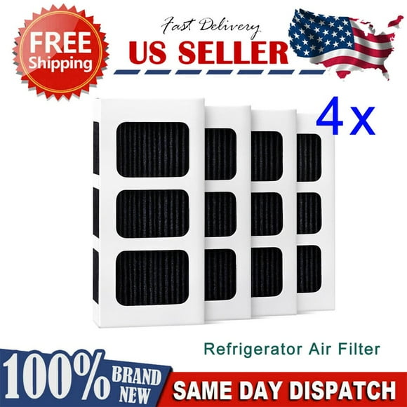 Bamboohart 4 pack For Frigidaire PAULTRA2 PureAir Ultra II Replacement Refrigerator Air Filter