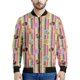 thumbnail image 2 of Chaqueta con cremallera con estampado 3D de cupcakes de dibujos animados para hombres y mujeres, sudadera con gráfico de comida, chaqueta bomber informal para niños, abrigo suelto de manga larga, 2 of 5