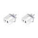thumbnail image 3 of Adaptador de carga Methold de pared para teléfono móvil 20W AC100-240V QC3.0 PD blanco negro, 3 of 6
