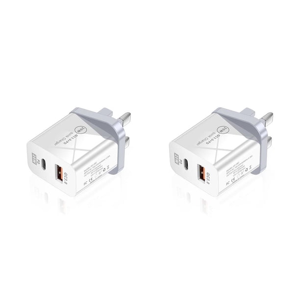 Bearachild de pared para teléfono móvil de 20 W, tipo C, 2 puertos, AC100-240V, adaptador de carga, protección de circuito, accesorio de carga Type4 NO4