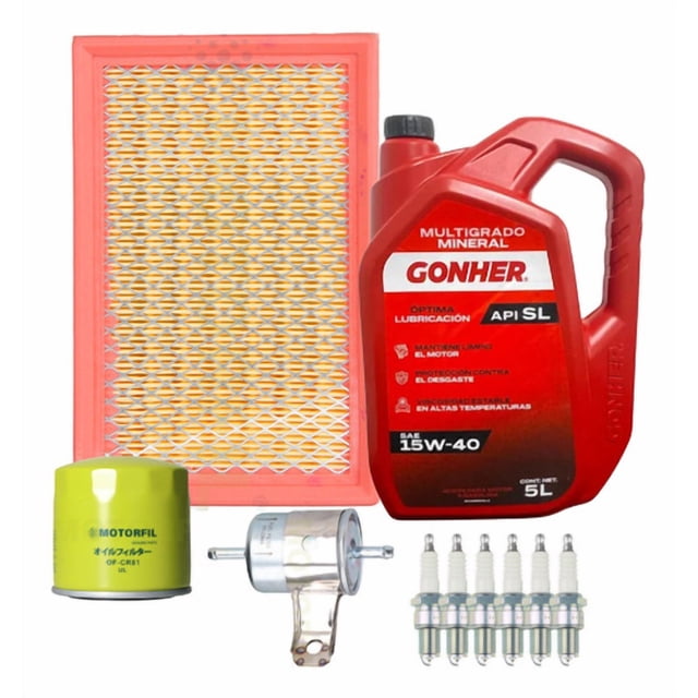 Kit De Afinacion Voyager 1991 Al 1995 3.3 Gonher 15w40
