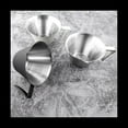 thumbnail image 4 of Medidora de Espresso con Asa Paquete de 2 Tazas de Espresso de Doble Tiro de Acero Inoxidable para Servir Espresso Plateada, 4 of 5