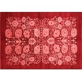 thumbnail image 1 of Ahgly Company Indoor Rectangle Oriental Red Industrial Area Rugs, 7' x 9', 1 of 4
